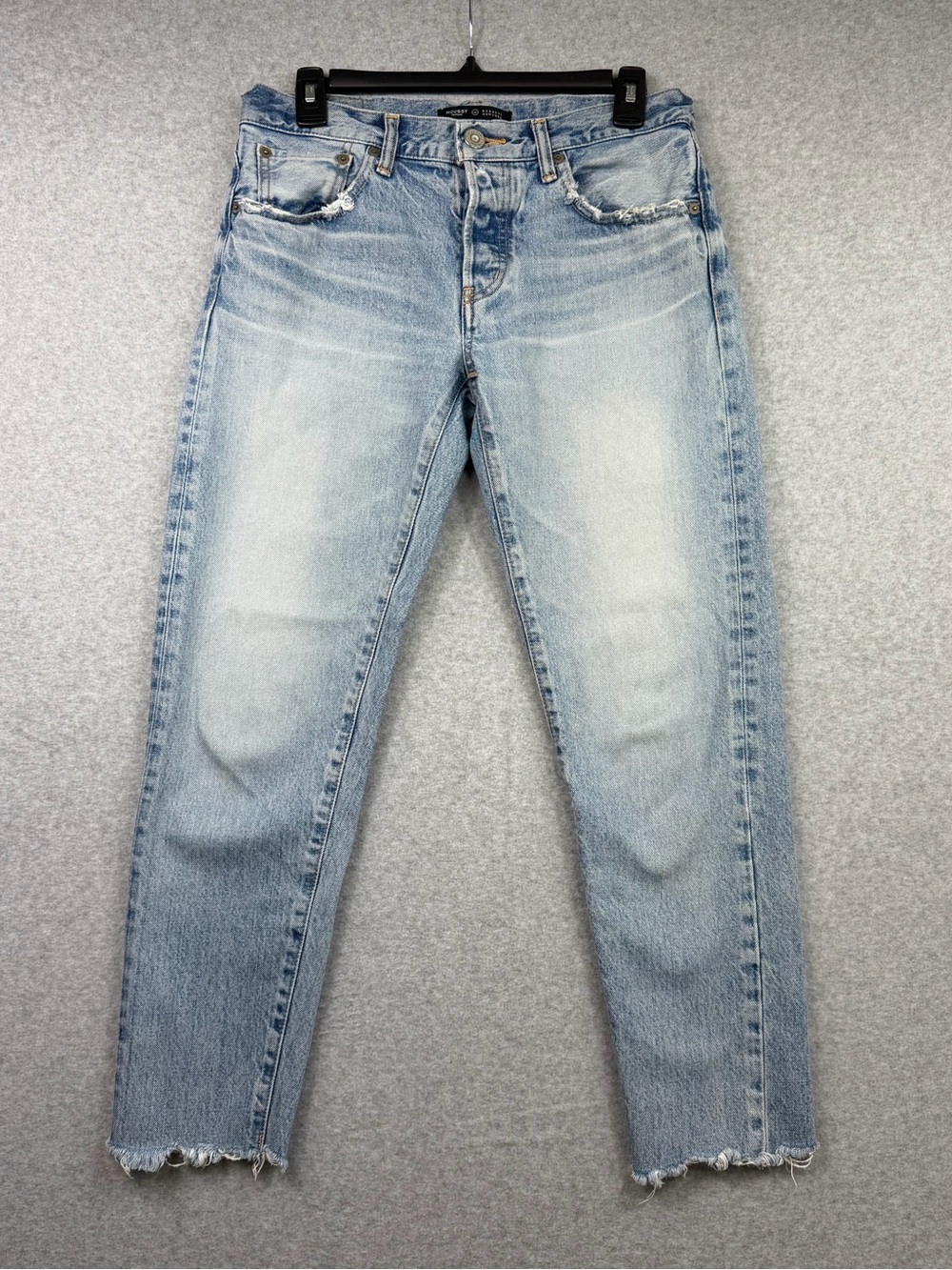 MOUSSY Vintage x Barneys New York Light Wash Distressed Jeans Women's Size 27